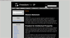 Desktop Screenshot of freedomforip.org