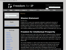 Tablet Screenshot of freedomforip.org